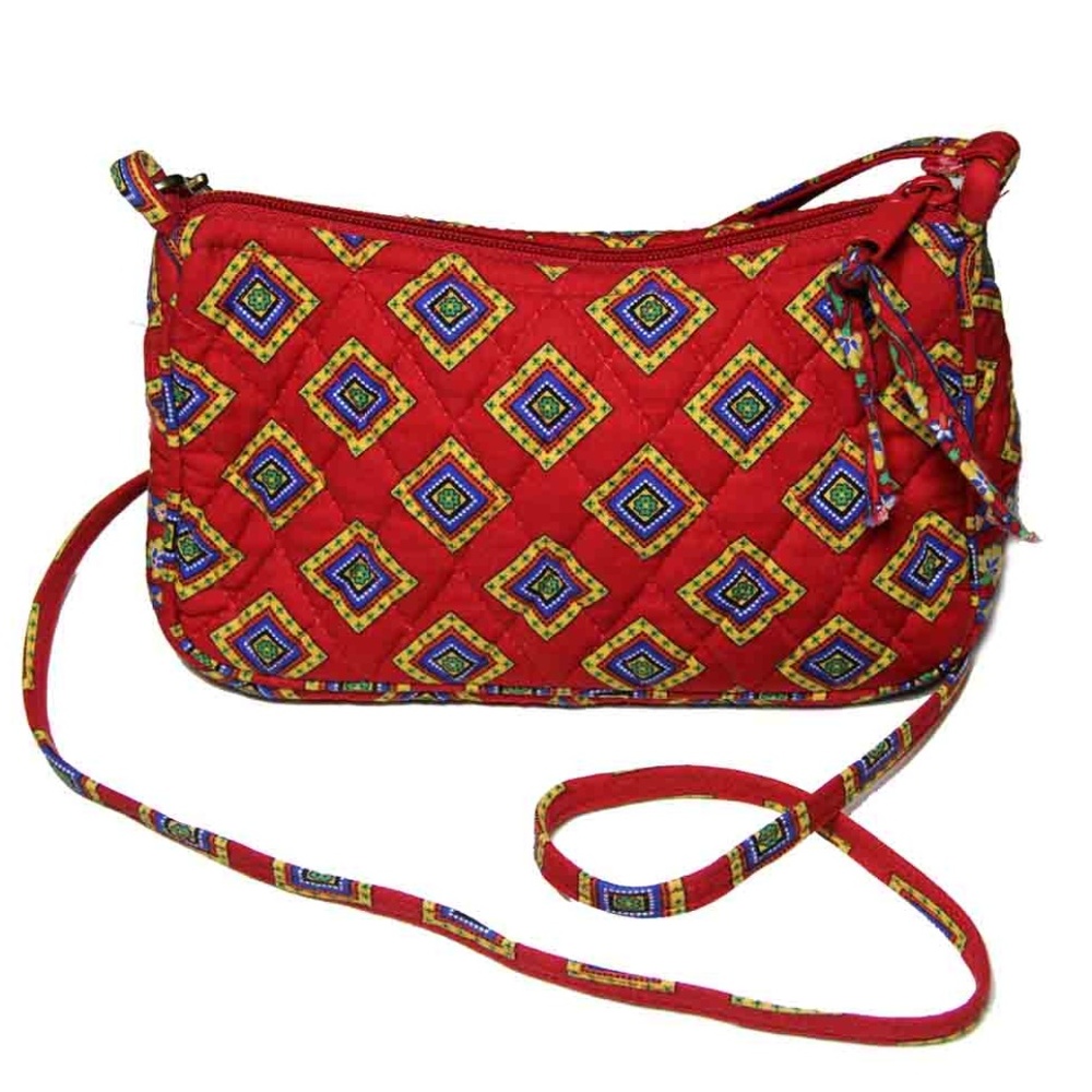 Vera Bradley Purse Handbag Retired Villa Small